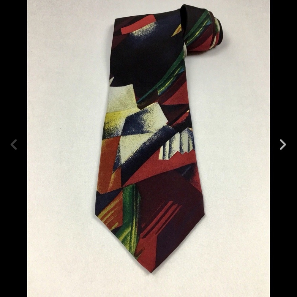 Picco Men's Necktie 100% Silk Made In Italy